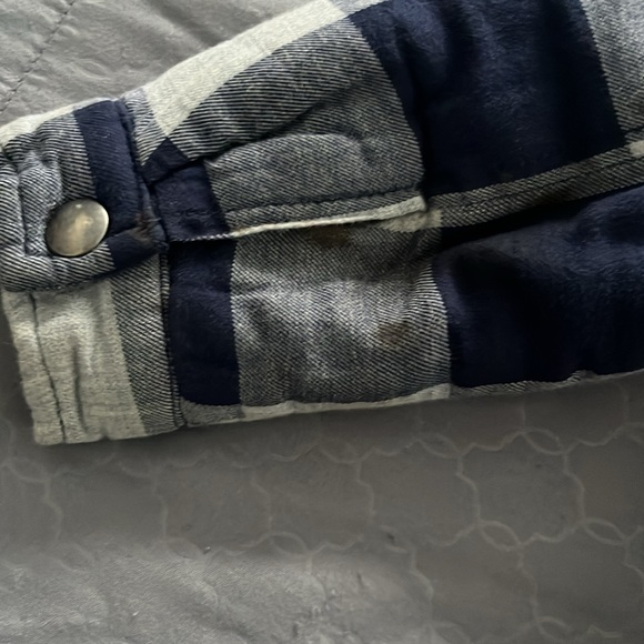 Old Navy Plaid Sherpa Coat - Picture 5 of 5